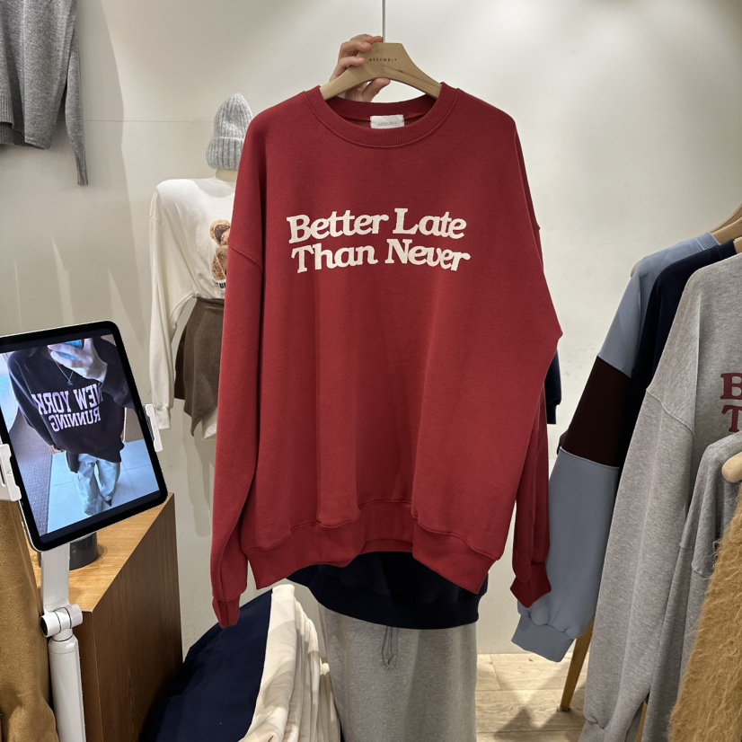 ASSEMBLY東大門㊣代購女士新品休閑推薦時尚真品人氣衛衣加絨ASSEMBLY衛衣圖色2