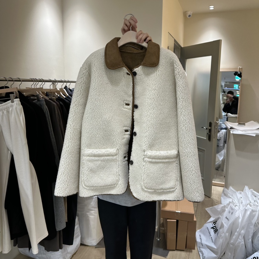 GARDEN東大門㊣代購女裝新品真品25秋冬人氣熱賣夾克兩面穿GARDEN夾克