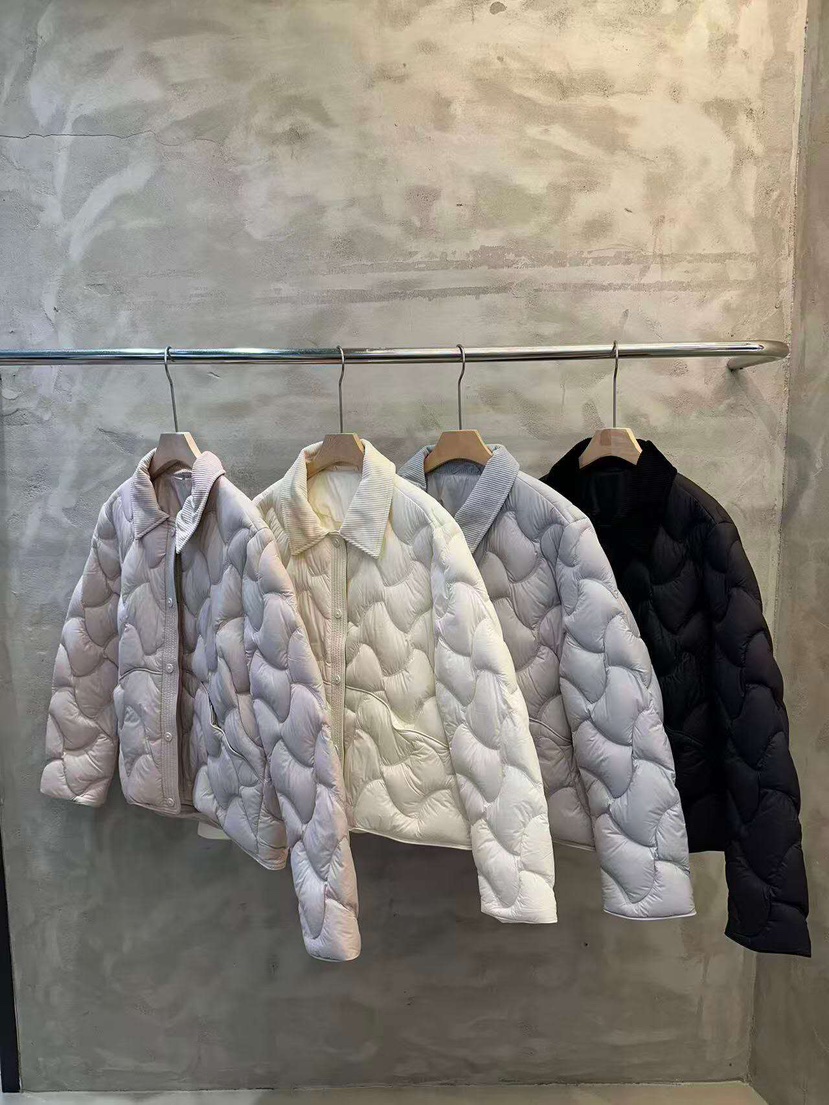 SIMPLE PARK/WMSTORY東大門㊣直郵女士新款25秋冬短款羽絨服填充鵝絨SIMPLE PARK/WMSTORY短款羽絨服