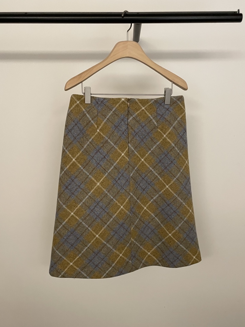 BOLD-A東大門㊣實拍女士新款休閑職業熱賣時尚真品短裙羊毛RE BOLD短裙