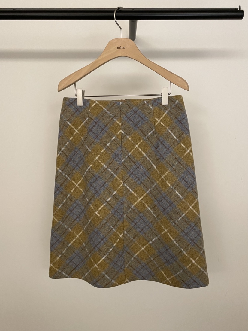 BOLD-A東大門㊣實拍女士新款休閑職業熱賣時尚真品短裙羊毛RE BOLD短裙