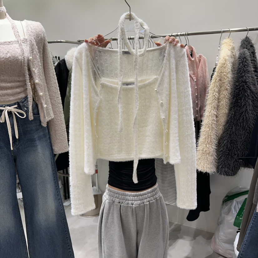 BAIE.38韓國直郵㊣女士新品休閑推薦25秋冬套裝兩件套開衫BAIE.38套裝