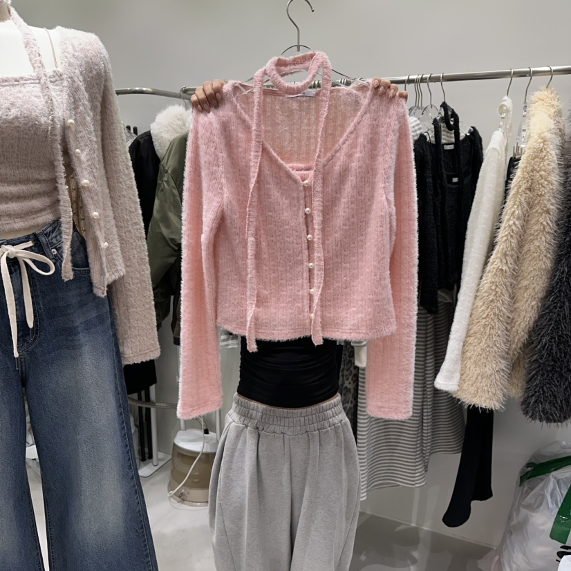 BAIE.38韓國直郵㊣女士新品休閑推薦25秋冬套裝兩件套開衫BAIE.38套裝圖色2