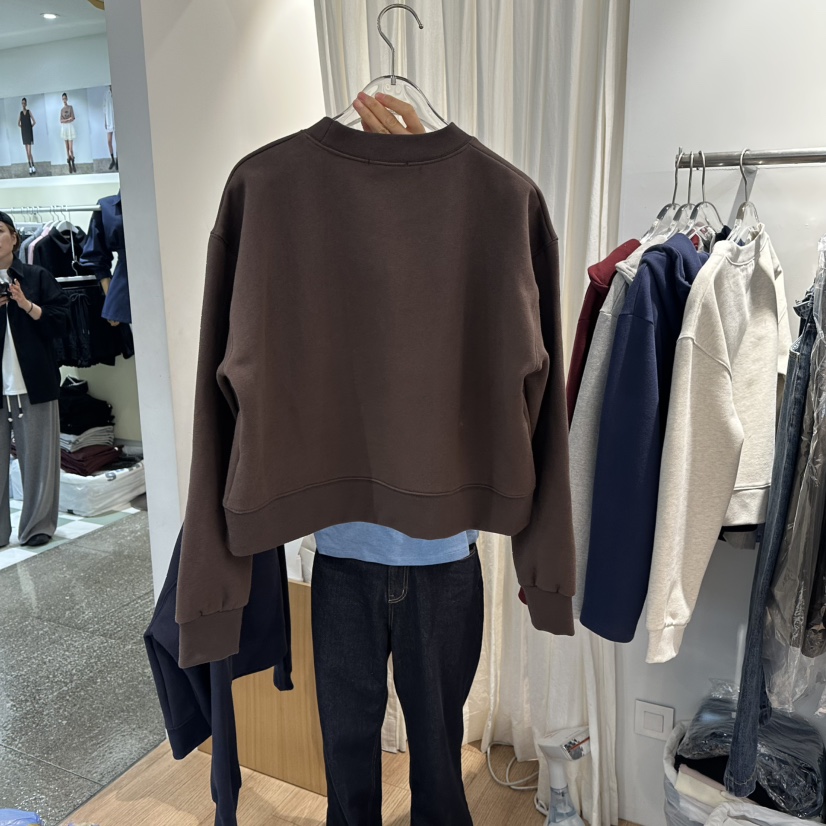 STORIES韓國代購㊣女裝新款熱賣推薦時尚休閑25秋冬衛衣加絨STORIES衛衣