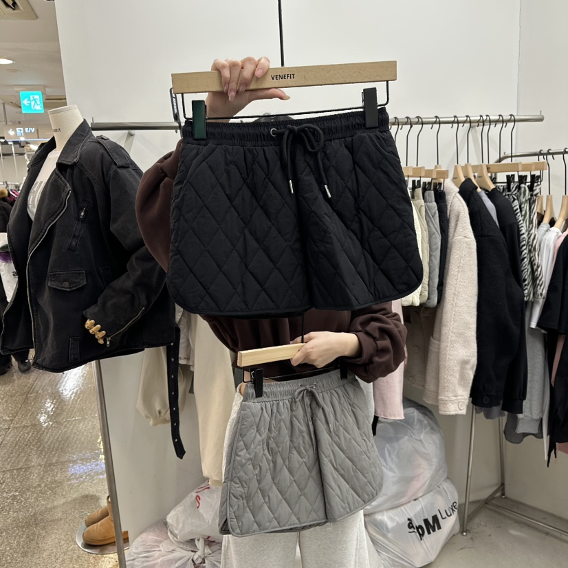 VENEFIT韓國代購㊣女士新品推薦真品熱賣人氣25秋冬短褲填充VENEFIT/JENNIE短褲圖色4