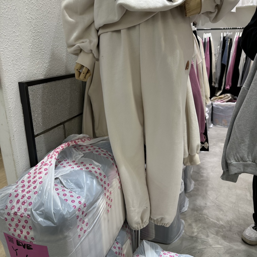 EVE韓國代購㊣女裝新品真品推薦25秋冬熱賣職業休閑人氣休閑褲EVE休閑褲