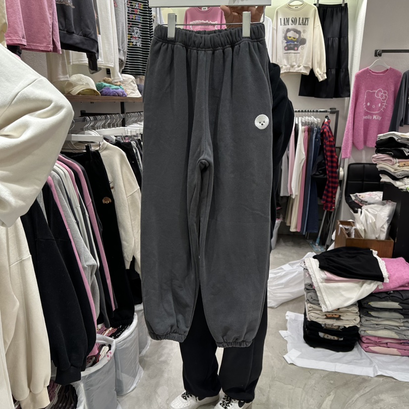 EVE韓國代購㊣女裝新品真品推薦25秋冬熱賣職業休閑人氣休閑褲EVE休閑褲圖色2