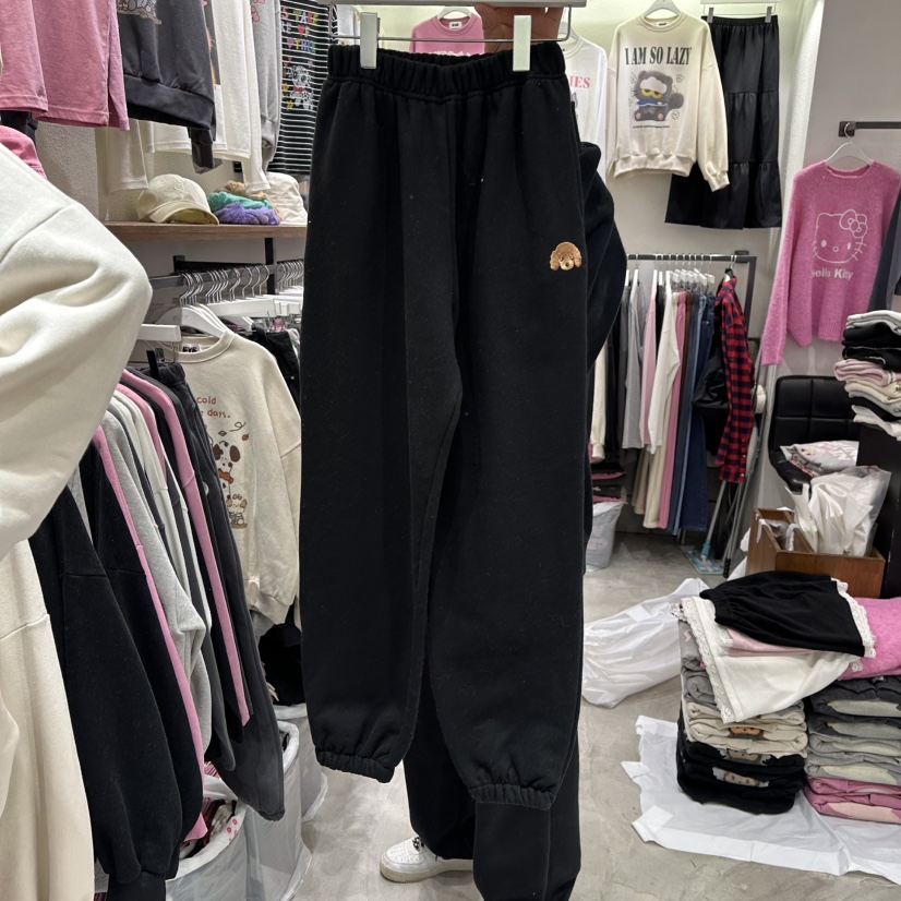 EVE韓國代購㊣女裝新品真品推薦25秋冬熱賣職業休閑人氣休閑褲EVE休閑褲圖色4