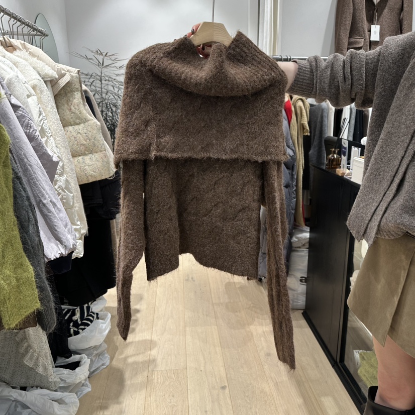 DDAY東大門㊣實拍女裝新品真品休閑職業25秋冬人氣針織衫套裝DDAY針織衫