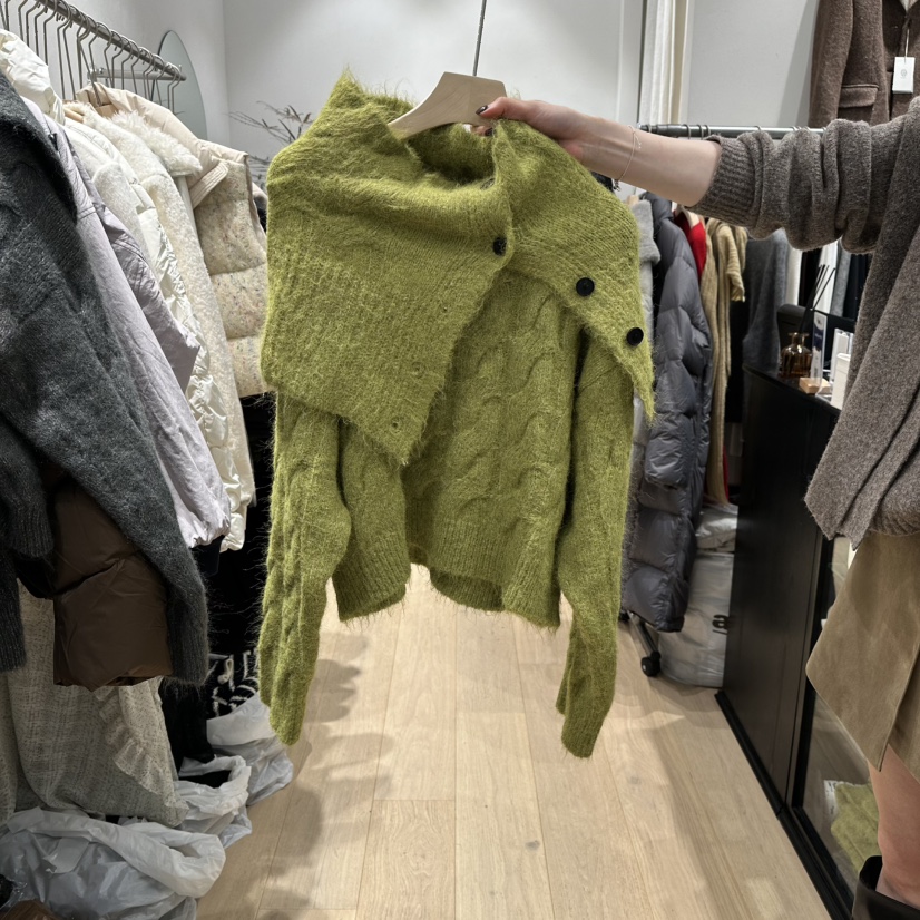 DDAY東大門㊣實拍女裝新品真品休閑職業25秋冬人氣針織衫套裝DDAY針織衫