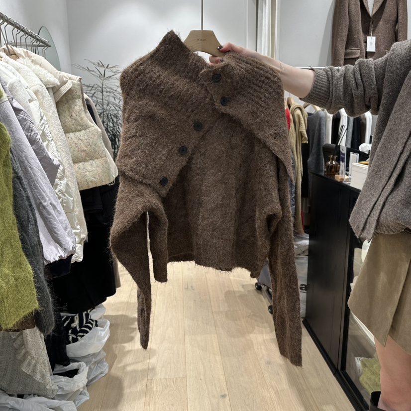 DDAY東大門㊣實拍女裝新品真品休閑職業25秋冬人氣針織衫套裝DDAY針織衫圖色3