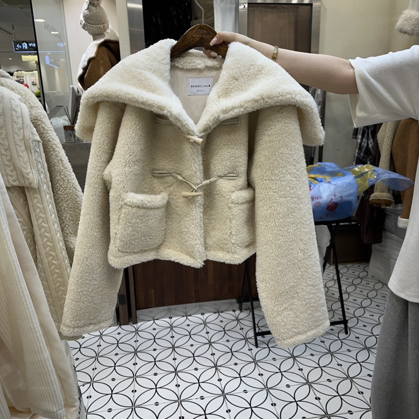 BAMBOLINA韓國直郵㊣女士新款時尚熱賣職業推薦25秋冬人氣夾克BAMBOLINA夾克