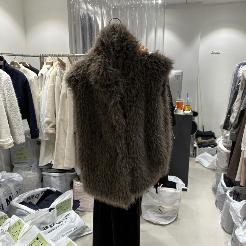 GREEK東大門㊣實拍女裝新品真品時尚推薦熱賣休閑25秋冬馬甲GREEK馬甲圖色2