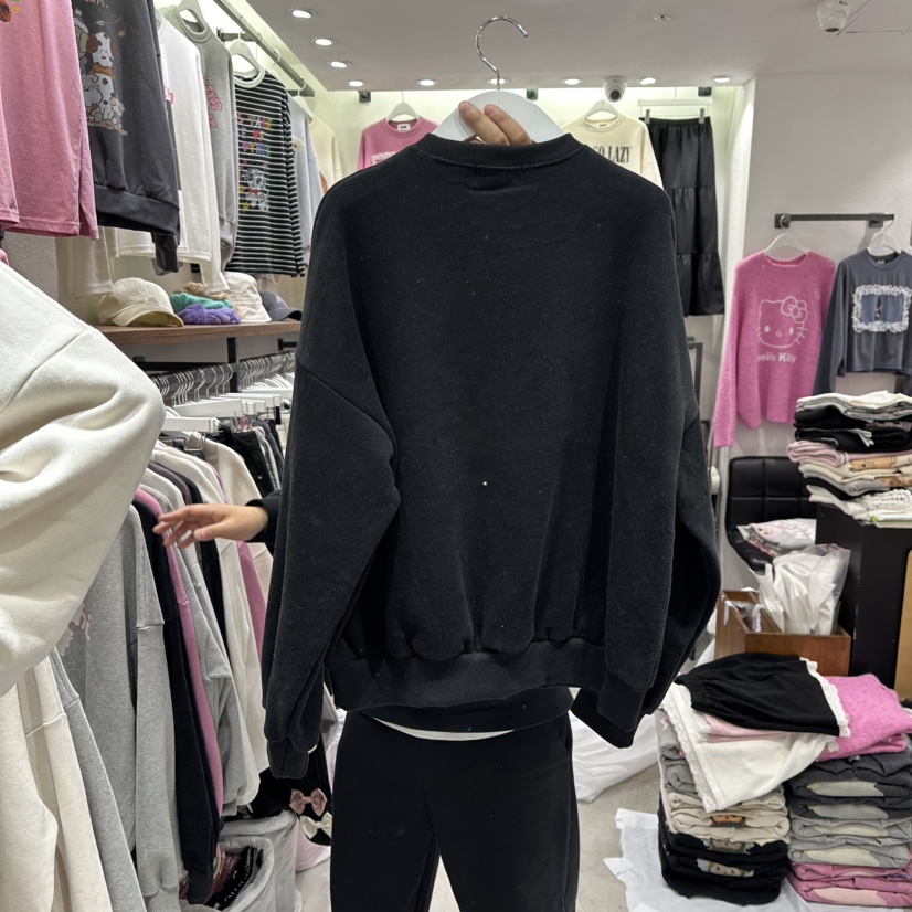 EVE東大門㊣直郵女裝新款人氣職業推薦時尚25秋冬真品衛衣加絨EVE衛衣