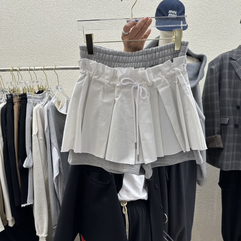 DRAWING東大門㊣代購女士新款時尚熱賣職業休閑人氣真品裙褲DRAWING裙褲圖色2