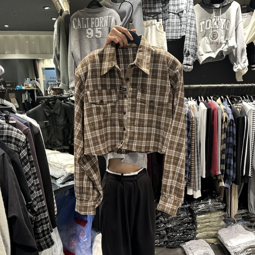 LONE STAR韓國代購㊣女裝新款休閑熱賣職業25秋冬襯衫蕾絲衫LONE STAR襯衫/蕾絲衫