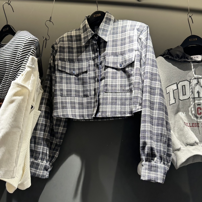 LONE STAR韓國代購㊣女裝新款休閑熱賣職業25秋冬襯衫蕾絲衫LONE STAR襯衫/蕾絲衫圖色3