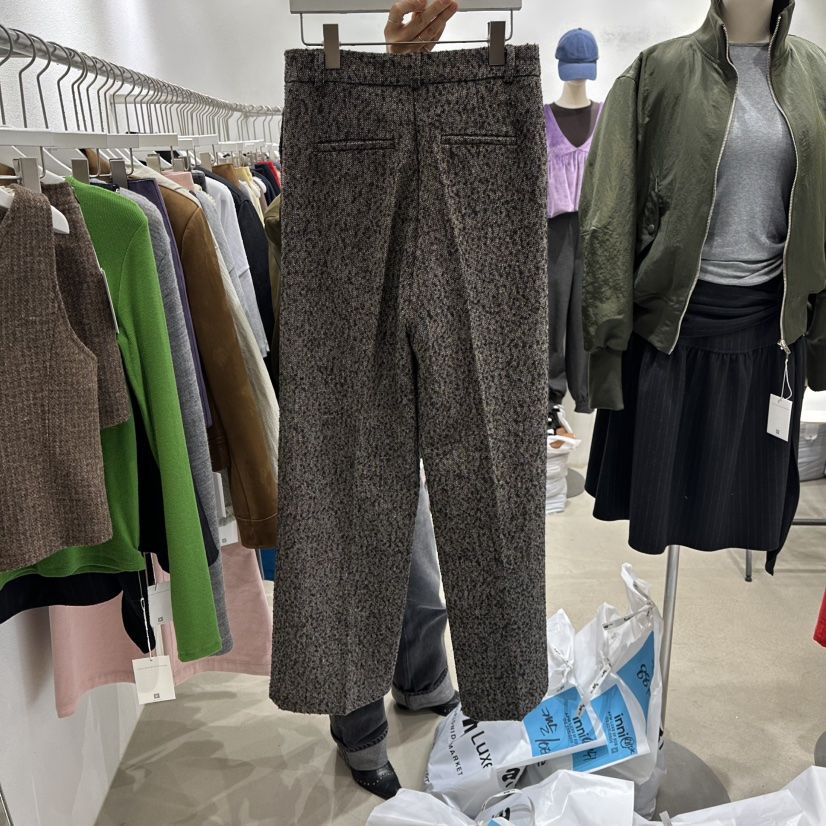 INNI東大門㊣直郵女士新款人氣休閑職業真品熱賣推薦休閑褲inni休閑褲