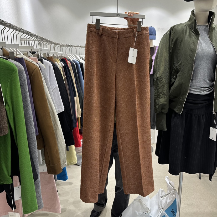 INNI東大門㊣直郵女士新款人氣休閑職業真品熱賣推薦休閑褲inni休閑褲