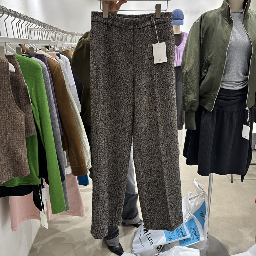 INNI東大門㊣直郵女士新款人氣休閑職業真品熱賣推薦休閑褲inni休閑褲圖色2