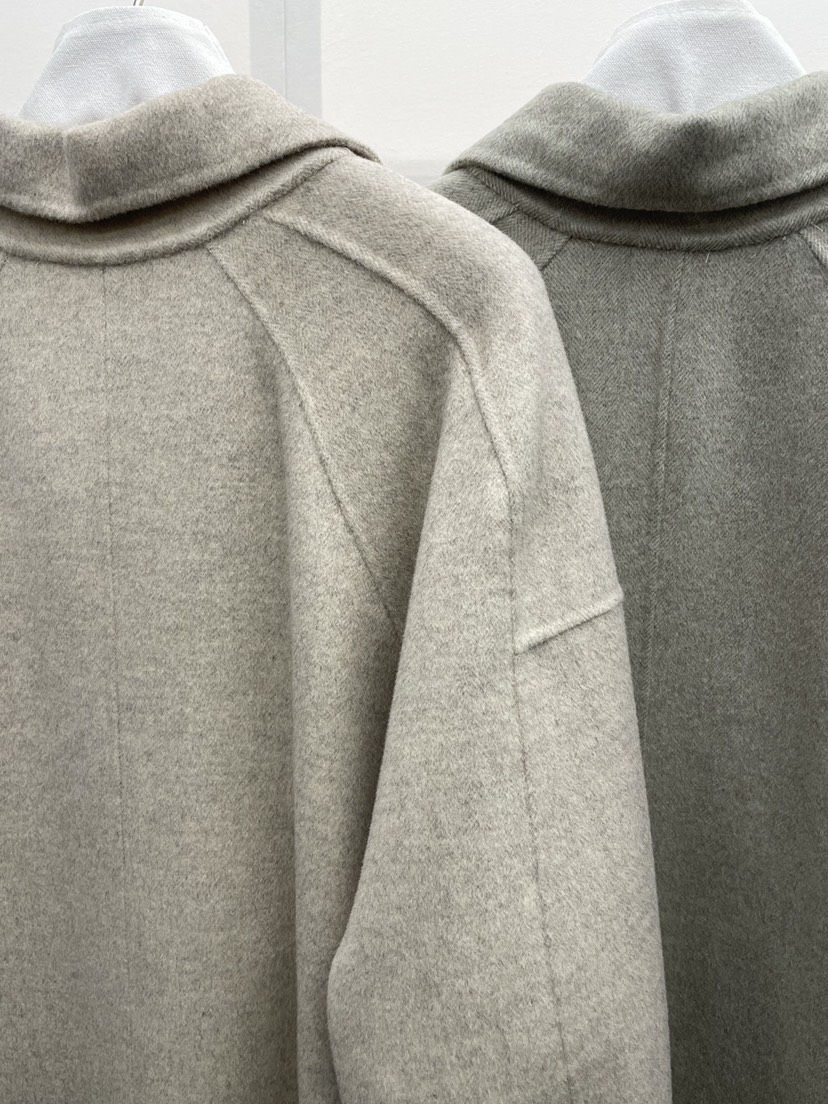 MILUI韓國直郵㊣女士新品真品時尚休閑25秋冬推薦中長款大衣MILUI中長款大衣