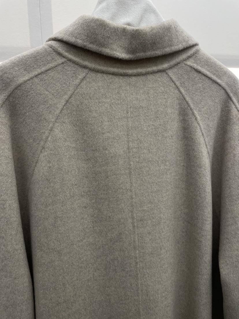 MILUI韓國直郵㊣女士新品真品時尚休閑25秋冬推薦中長款大衣MILUI中長款大衣