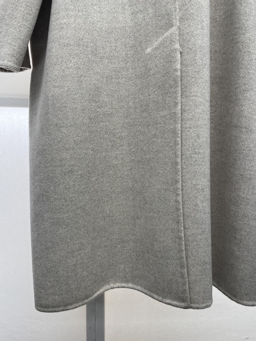 MILUI韓國直郵㊣女士新品真品時尚休閑25秋冬推薦中長款大衣MILUI中長款大衣