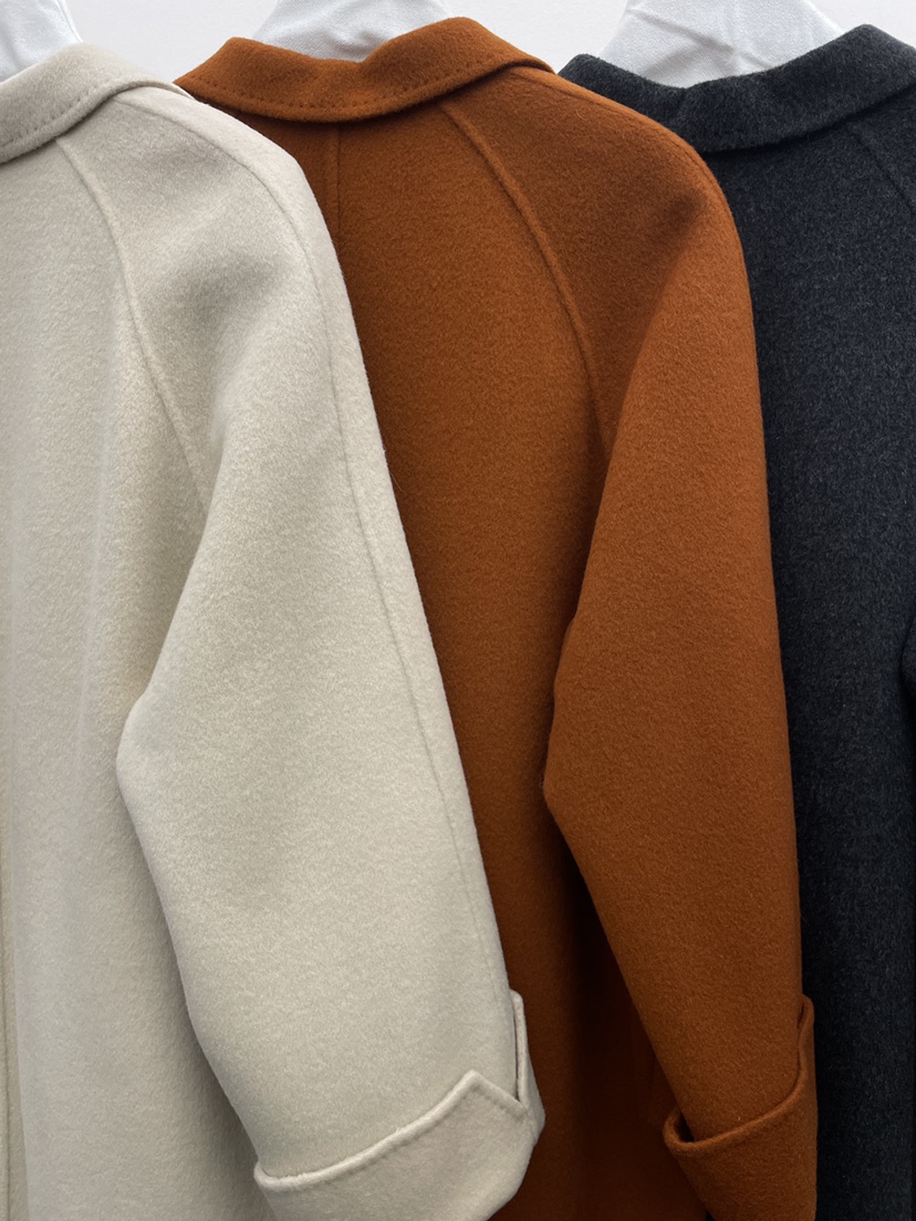 MILUI韓國代購㊣女士新款職業休閑熱賣25秋冬時尚中長款大衣MILUI中長款大衣