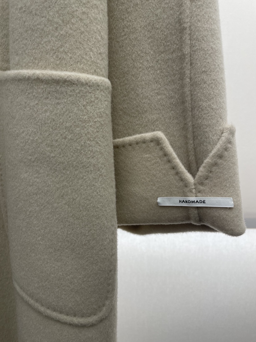 MILUI韓國代購㊣女士新款職業休閑熱賣25秋冬時尚中長款大衣MILUI中長款大衣