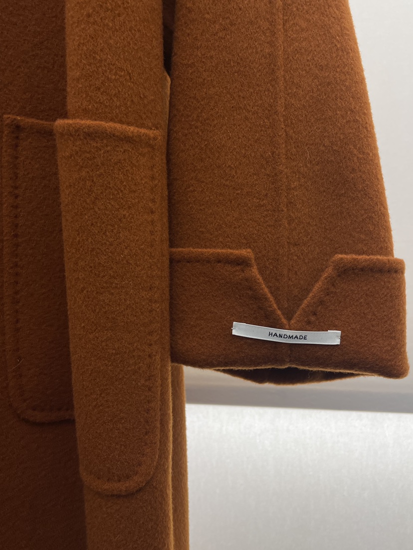 MILUI韓國代購㊣女士新款職業休閑熱賣25秋冬時尚中長款大衣MILUI中長款大衣