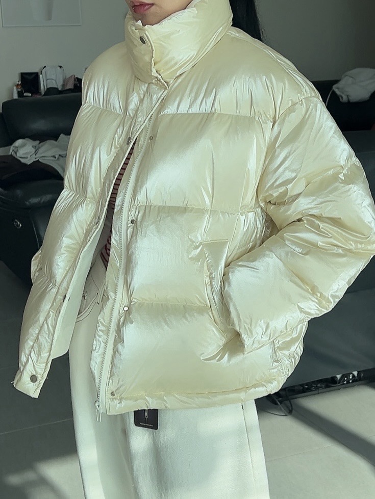 MILUI東大門㊣實拍女士新品熱賣休閑人氣25秋冬推薦短款棉服MILUI短款棉服