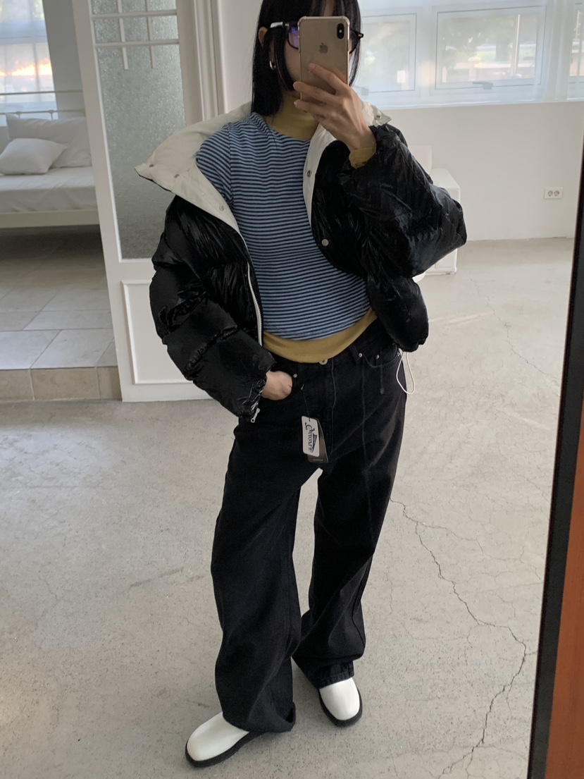 MILUI東大門㊣實拍女士新品熱賣休閑人氣25秋冬推薦短款棉服MILUI短款棉服