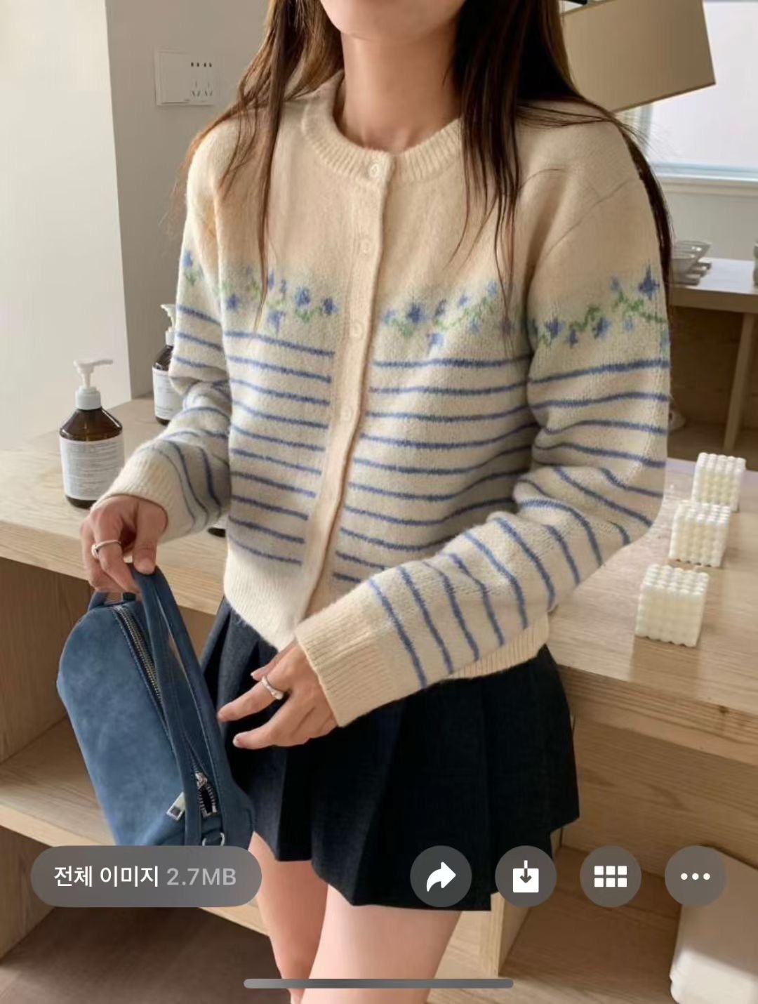 ANGE東大門㊣代購女士新款職業熱賣25秋冬推薦人氣時尚針織衫ANGE針織衫圖色2