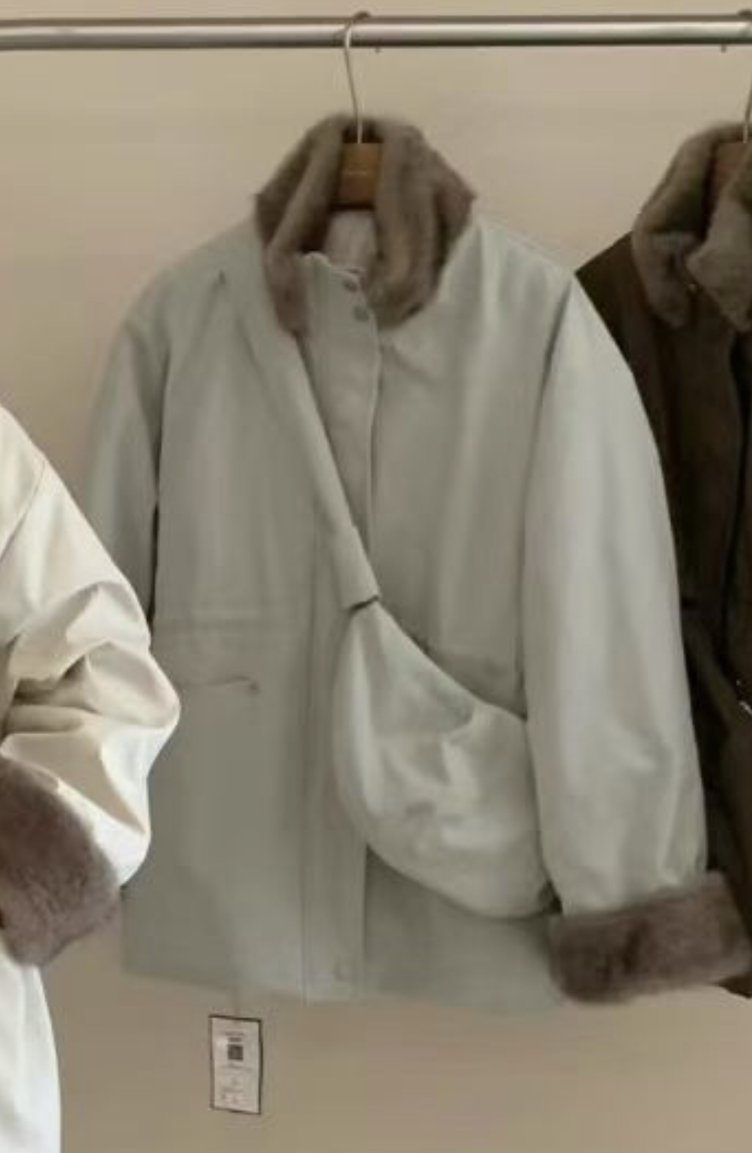 ANGE韓國直郵㊣女裝新品休閑職業時尚真品25秋冬夾克不含包ANGE夾克圖色4