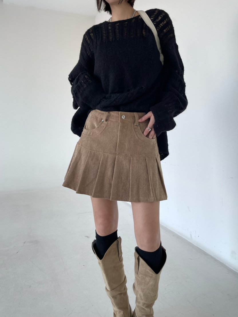 REIZ東大門㊣代購女裝新品熱賣職業推薦人氣時尚25秋冬短裙REIZ短裙