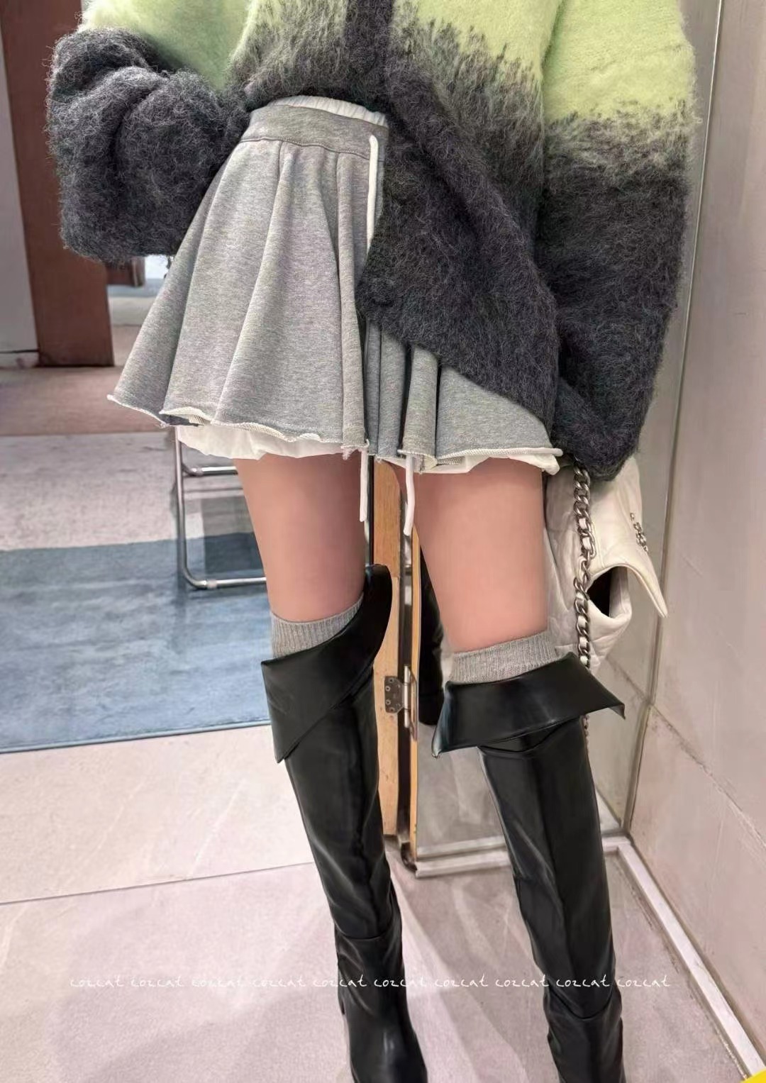 COZCAT-코즈켓-T東大門㊣直郵女士新品時尚真品職業推薦裙褲COZCAT裙褲