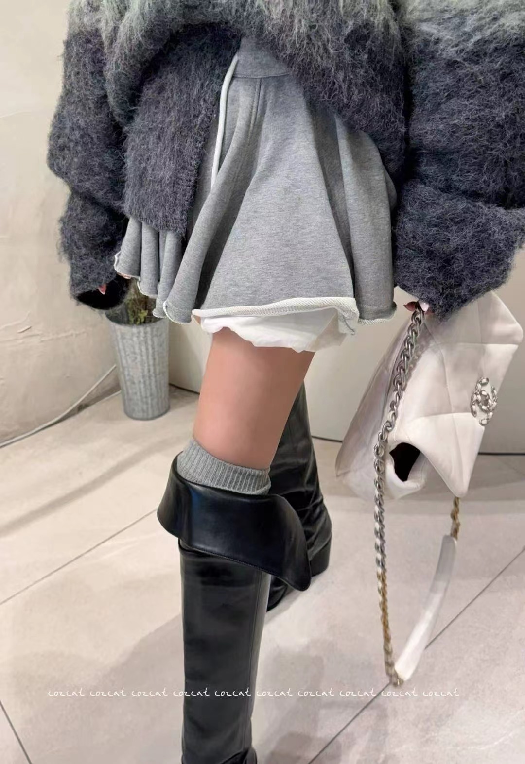 COZCAT-코즈켓-T東大門㊣直郵女士新品時尚真品職業推薦裙褲COZCAT裙褲