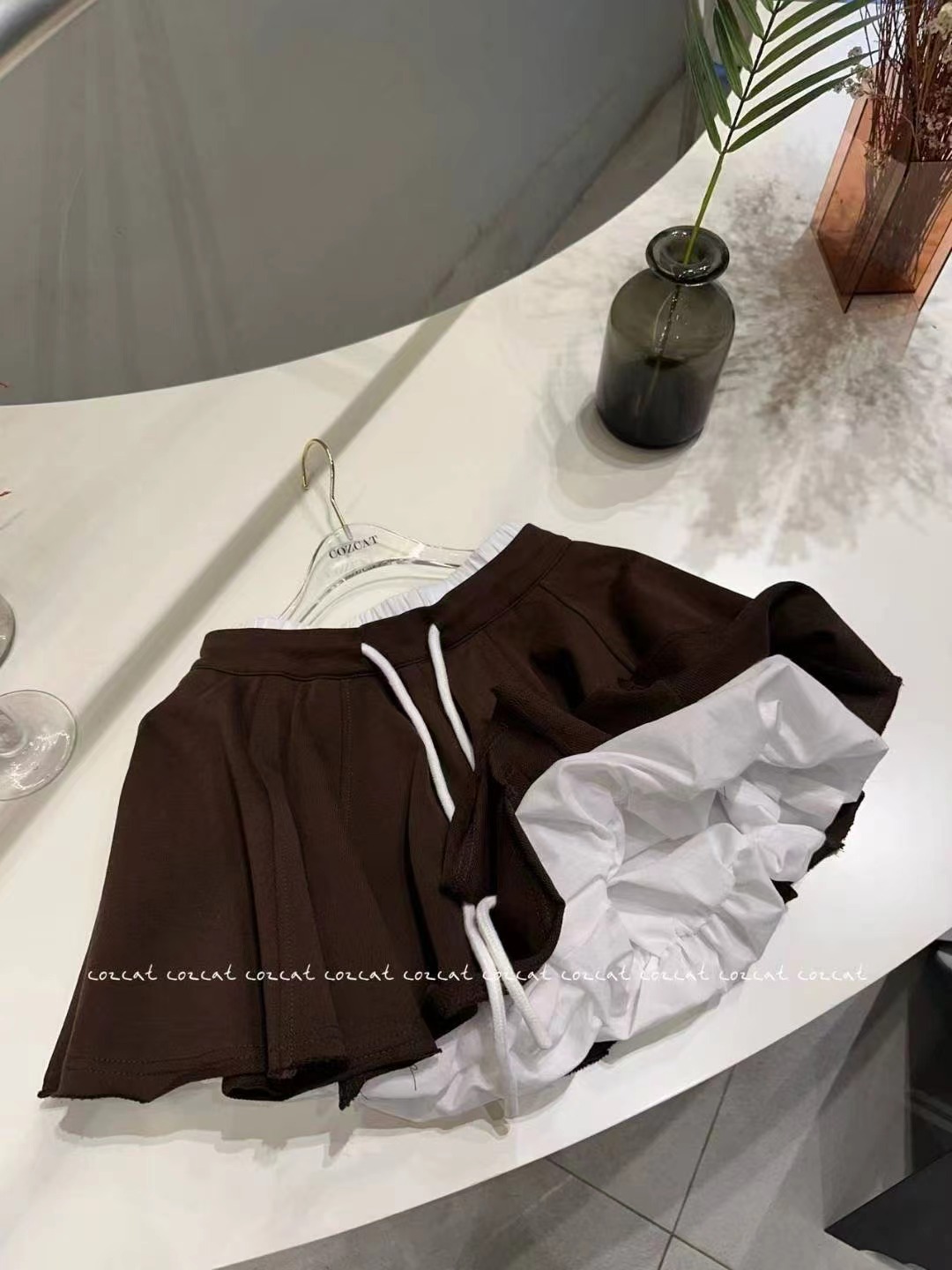 COZCAT-코즈켓-T東大門㊣直郵女士新品時尚真品職業推薦裙褲COZCAT裙褲圖色2