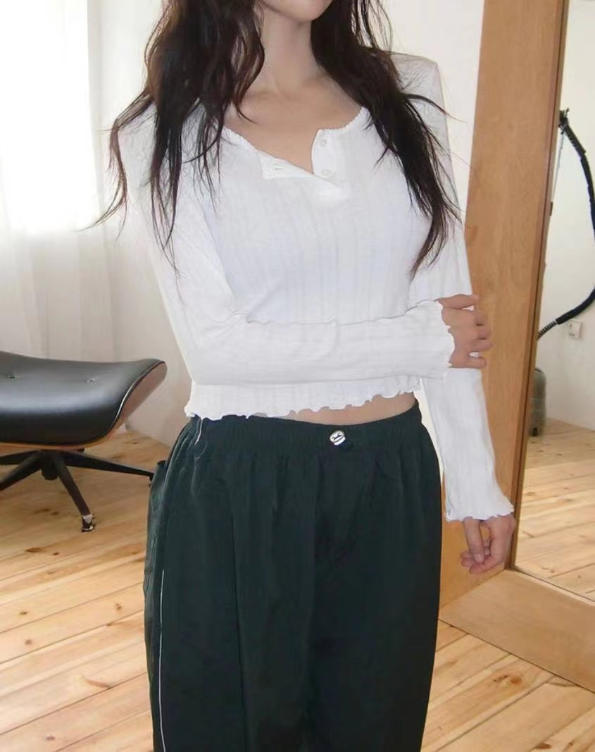 SALT.B韓國代購㊣女裝新品推薦時尚休閑真品熱賣25秋冬長袖T恤SALT.B長袖T恤