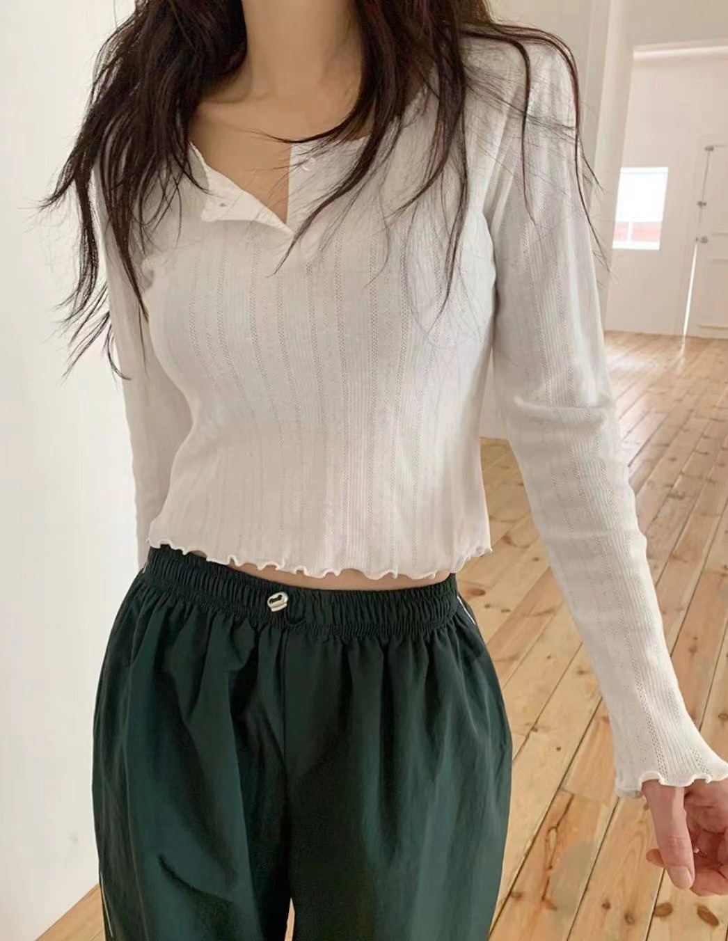 SALT.B韓國代購㊣女裝新品推薦時尚休閑真品熱賣25秋冬長袖T恤SALT.B長袖T恤