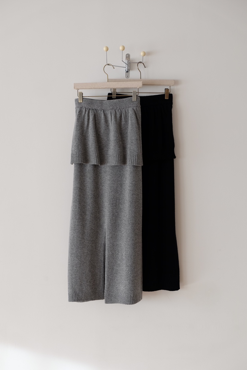 SORBET韓國代購㊣女士新款時尚真品休閑25秋冬推薦熱賣長裙SORBET/flat white長裙