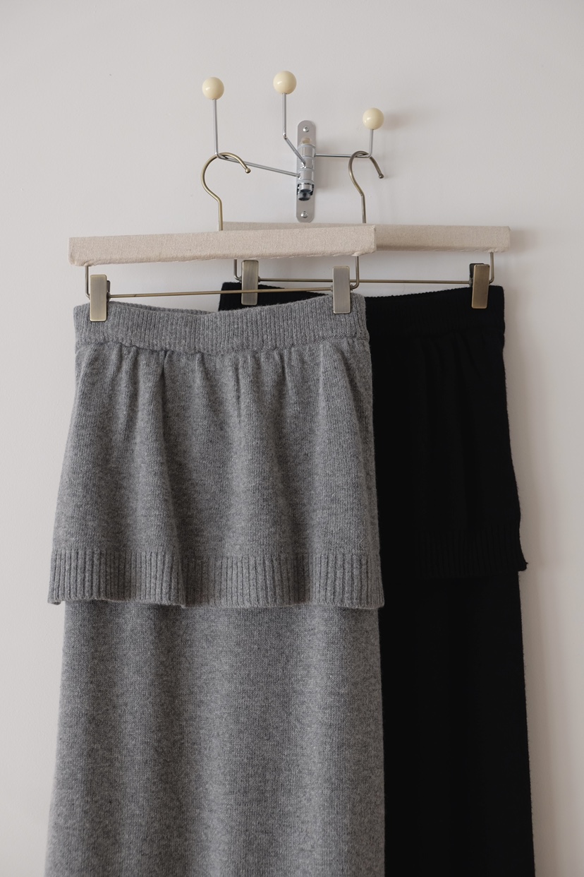 SORBET韓國代購㊣女士新款時尚真品休閑25秋冬推薦熱賣長裙SORBET/flat white長裙