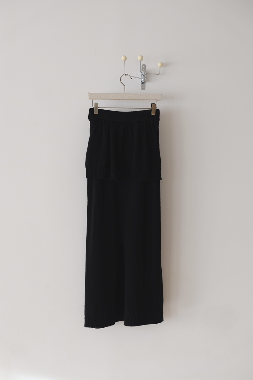 SORBET韓國代購㊣女士新款時尚真品休閑25秋冬推薦熱賣長裙SORBET/flat white長裙