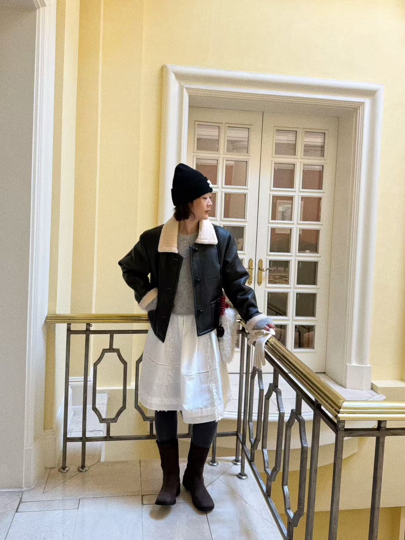 OLI SEOUL東大門㊣直郵女士新款25秋冬推薦職業休閑短款棉服OLI SEOUL短款棉服