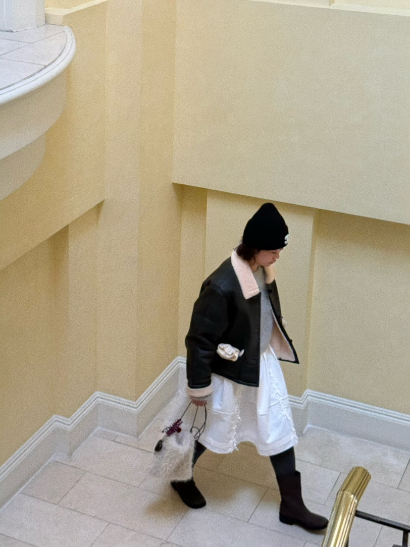 OLI SEOUL東大門㊣直郵女士新款25秋冬推薦職業休閑短款棉服OLI SEOUL短款棉服