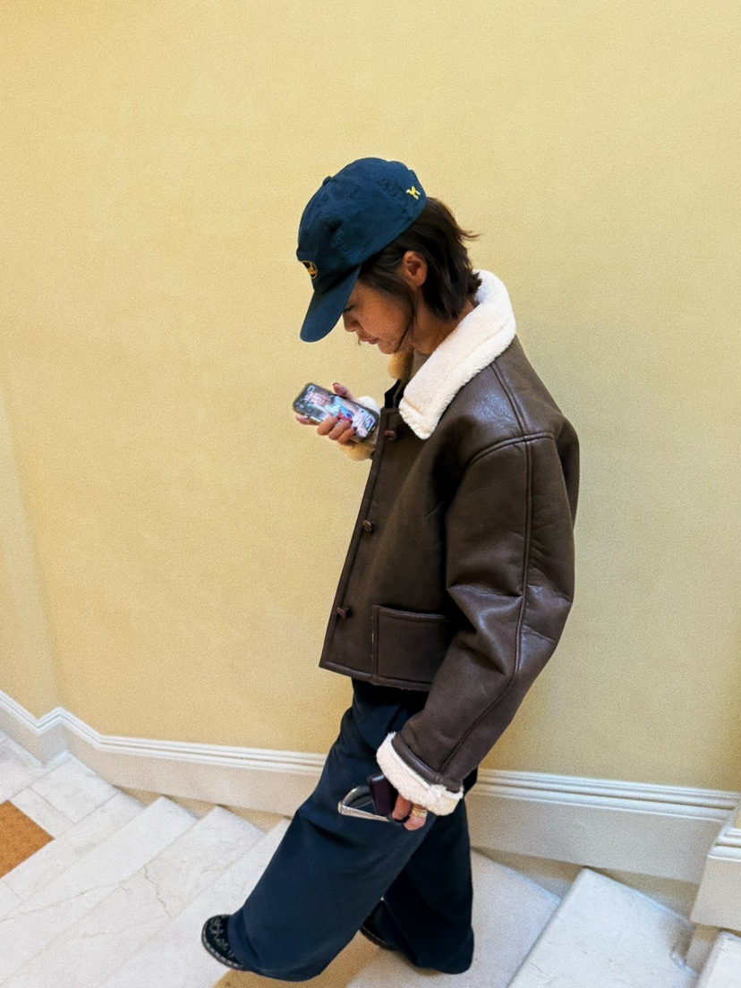 OLI SEOUL東大門㊣直郵女士新款25秋冬推薦職業休閑短款棉服OLI SEOUL短款棉服