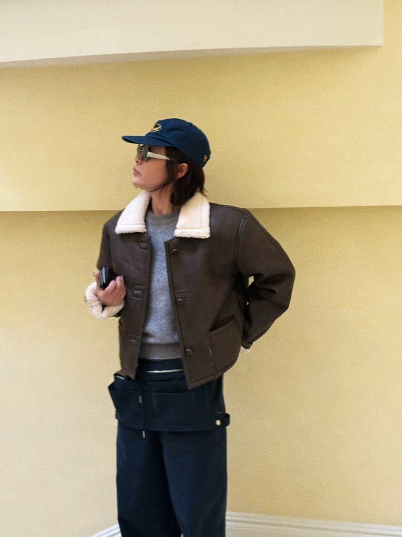 OLI SEOUL東大門㊣直郵女士新款25秋冬推薦職業休閑短款棉服OLI SEOUL短款棉服