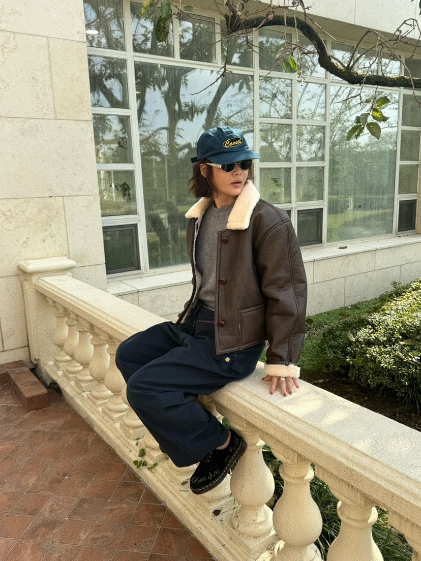 OLI SEOUL東大門㊣直郵女士新款25秋冬推薦職業休閑短款棉服OLI SEOUL短款棉服