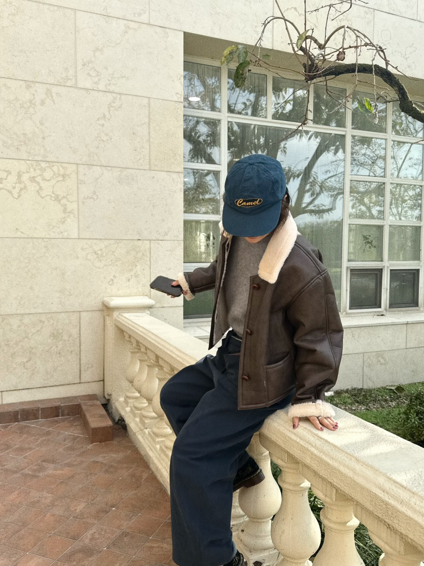 OLI SEOUL東大門㊣直郵女士新款25秋冬推薦職業休閑短款棉服OLI SEOUL短款棉服