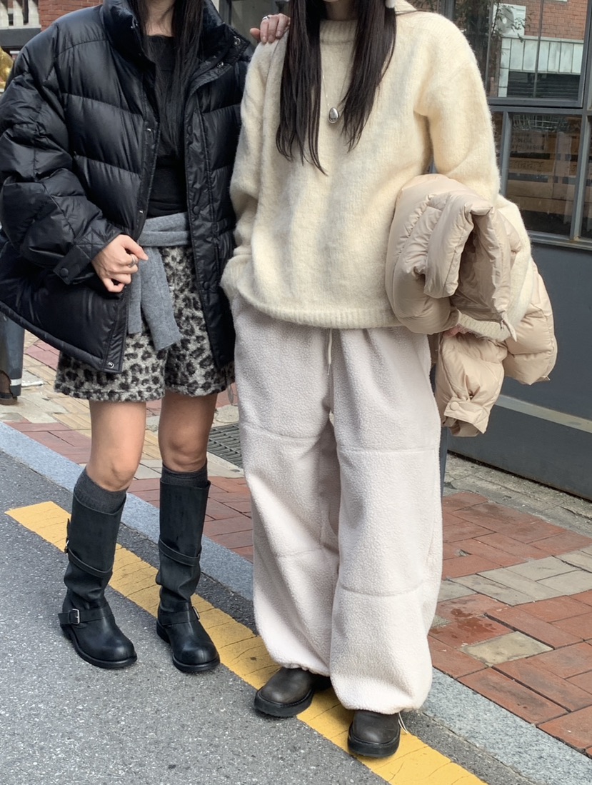 VAARA東大門㊣代購女士新品推薦25秋冬真品休閑人氣休閑褲絨VAARA休閑褲